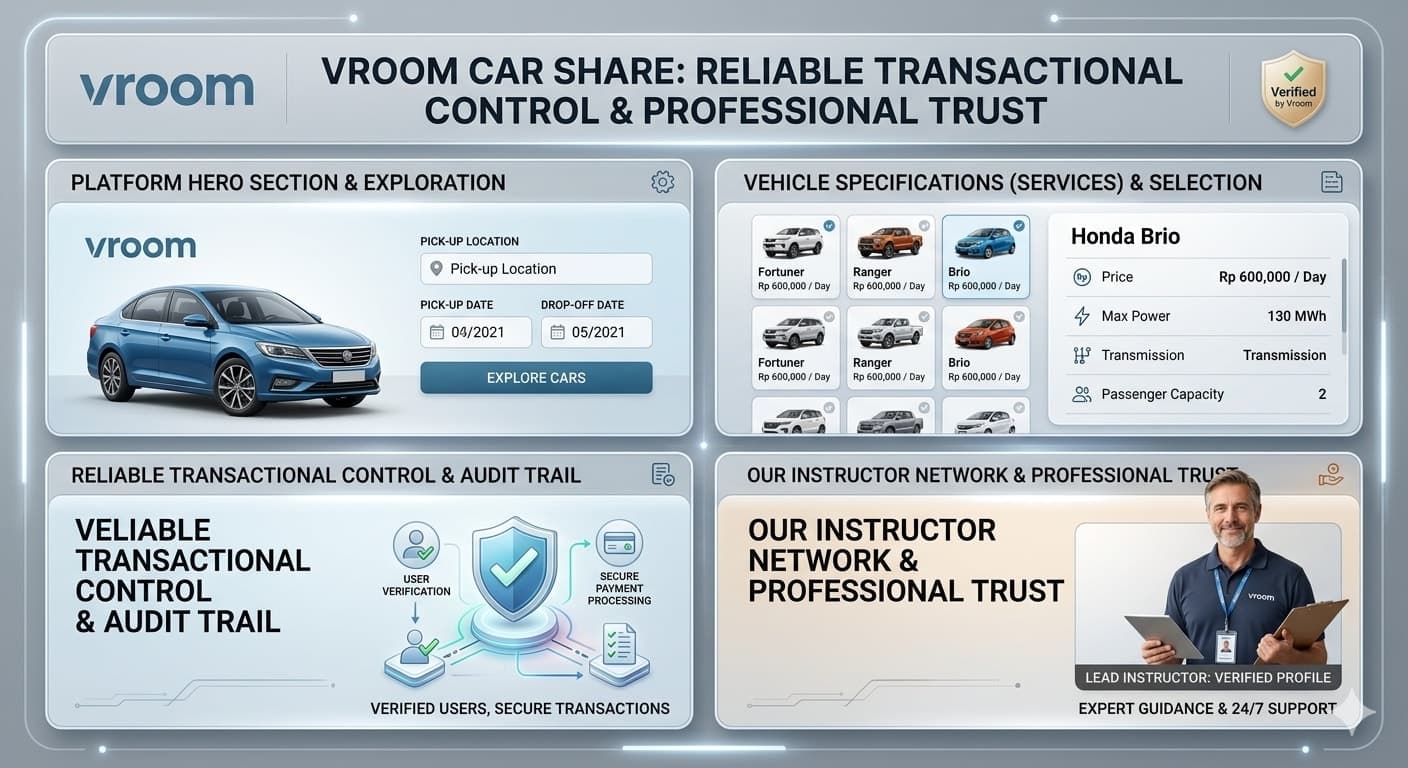 Screenshot of Natuna Driving School Hub (Real-Time Availability Portal)